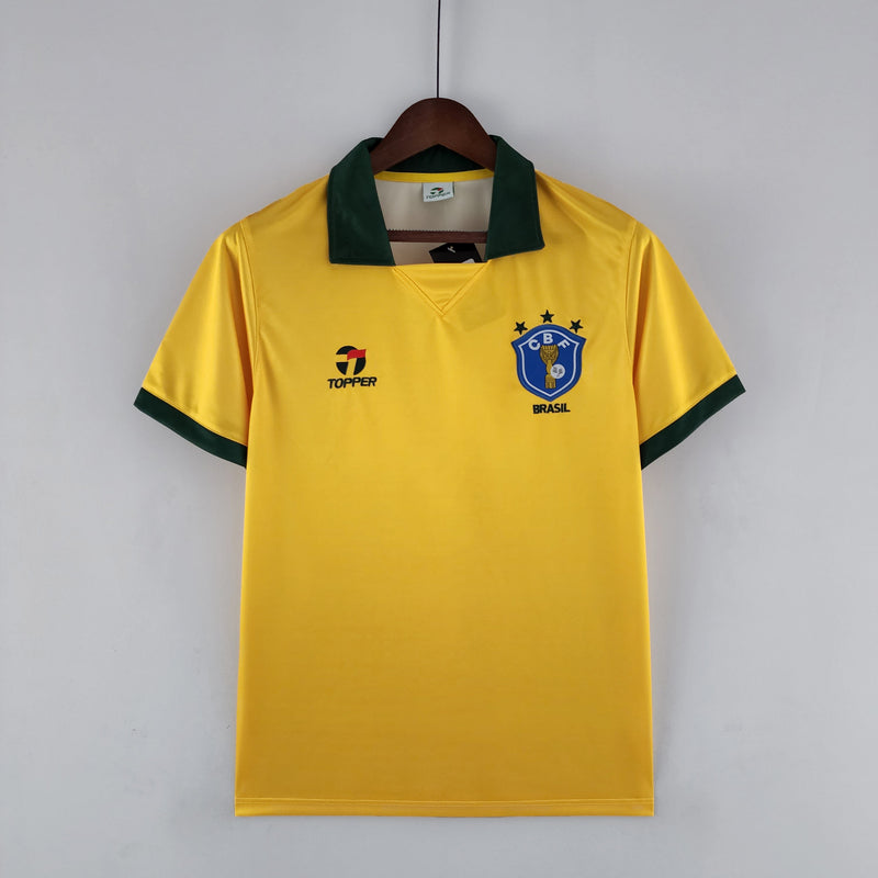 BRAZIL MEN'S JERSEY I 1988 (RETRO)