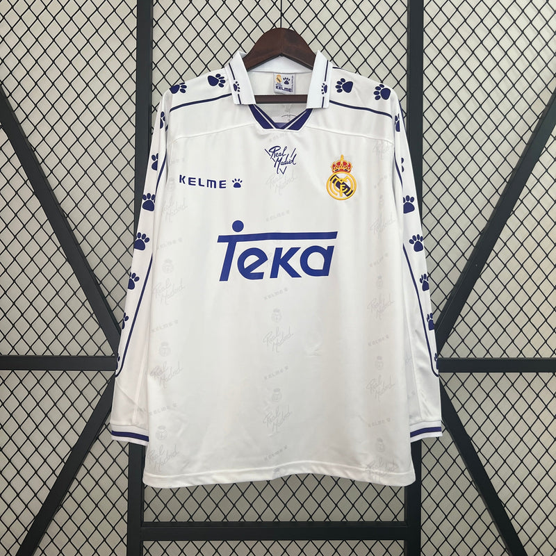 REAL MADRID MEN'S JERSEY I 94/96 (RETRO) LONG SLEEVE