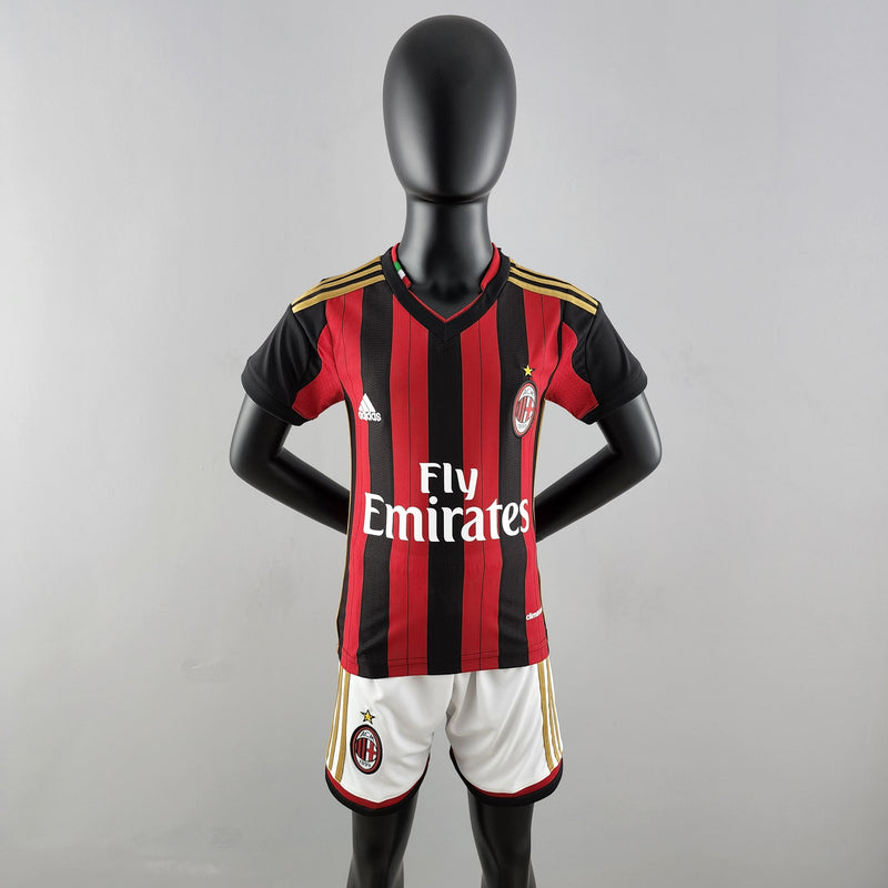 MILAN KIDS JERSEY SET I 14/15 (RETRO)