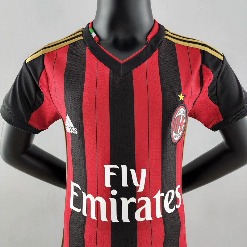 MILAN KIDS JERSEY SET I 14/15 (RETRO)