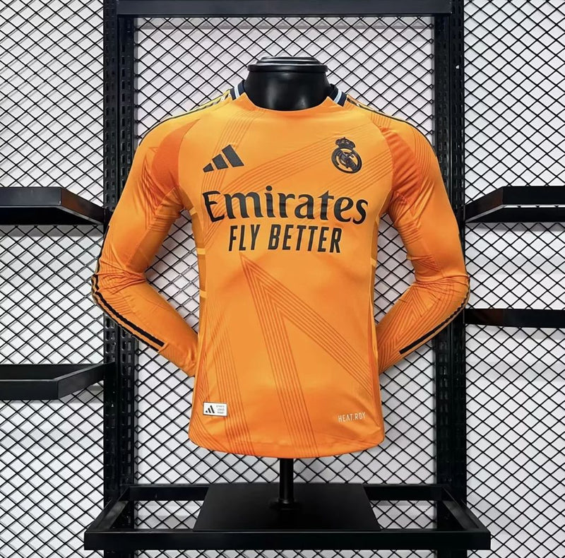 REAL MADRID MEN'S JERSEY II 24/25 (PLAYER VERSION) LONG SLEEVE