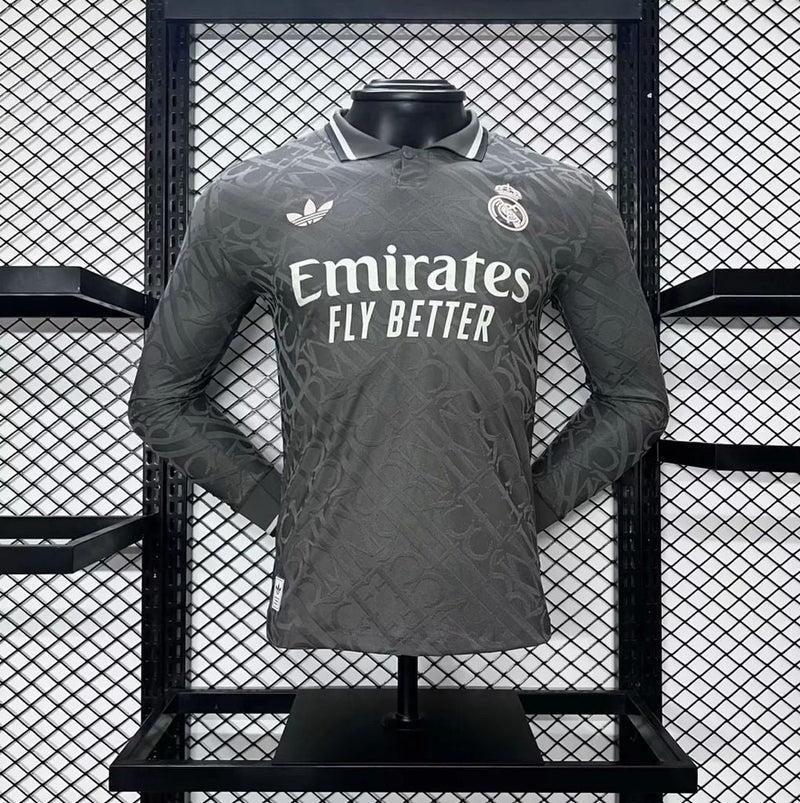 REAL MADRID MEN'S JERSEY III 24/25 (PLAYER VERSION) LONG SLEEVE