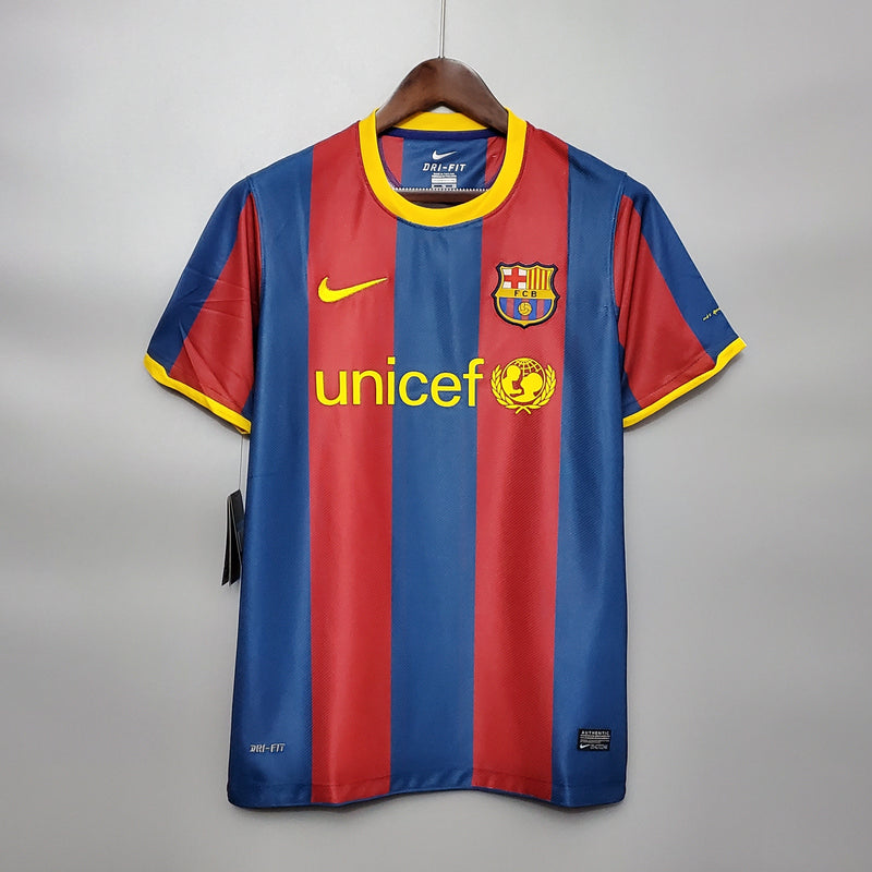 BARCELONA MEN'S JERSEY I 10/11 (RETRO)