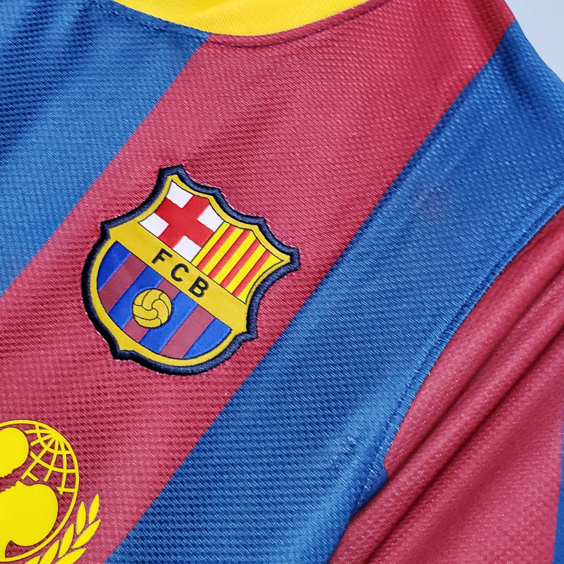 BARCELONA MEN'S JERSEY I 10/11 (RETRO)