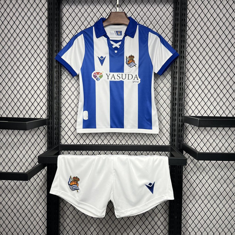 REAL SOCIEDAD KIDS JERSEY SET I 24/25