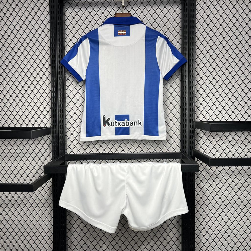 REAL SOCIEDAD KIDS JERSEY SET I 24/25