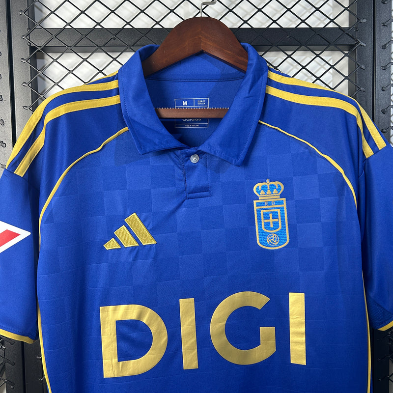 REAL OVIEDO MEN'S JERSEY HOME 25/26