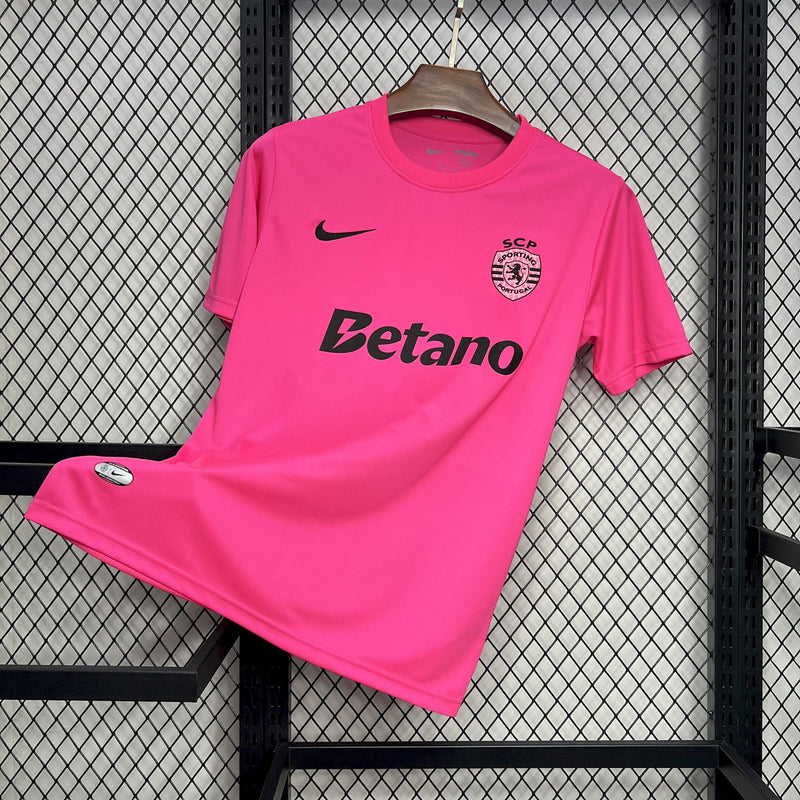 SPORTING LISBOA MEN'S JERSEY PINK OCTOBER 24/25