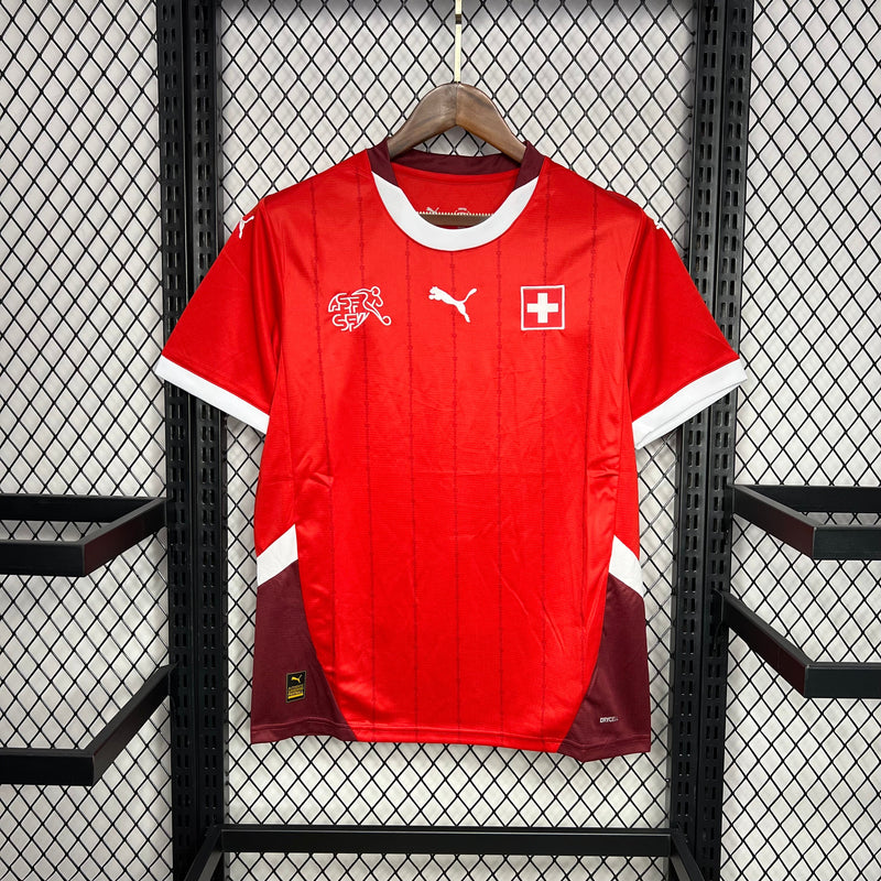 SWITZERLAND MEN'S JERSEY EURO I 2024