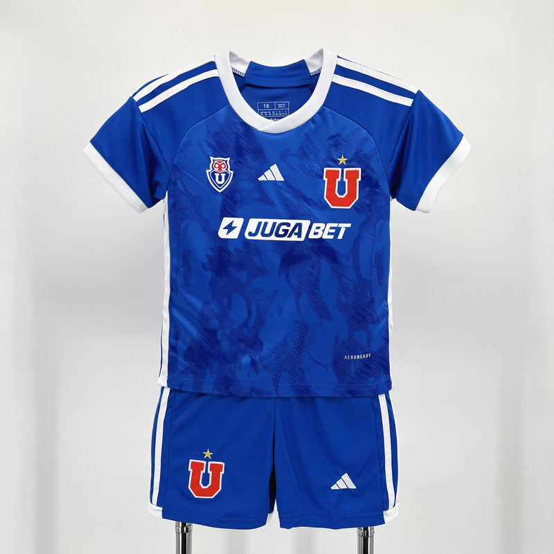 UNIVERSIDAD DE CHILE KIDS JERSEY SET I 24/25