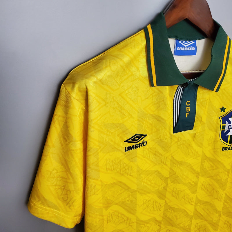 BRAZIL MEN'S JERSEY I 91/93 (RETRO)