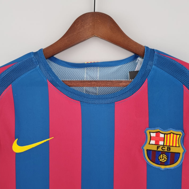 BARCELONA MEN'S JERSEY I 05/06 (RETRO) LONG SLEEVE