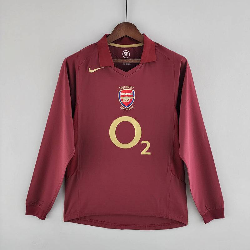 ARSENAL MEN'S JERSEY I 05/06 (RETRO) LONG SLEEVE