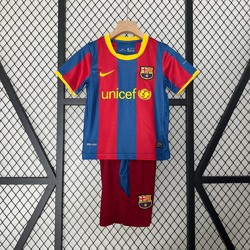 BARCELONA KIDS JERSEY SET I 10/11 (RETRO)