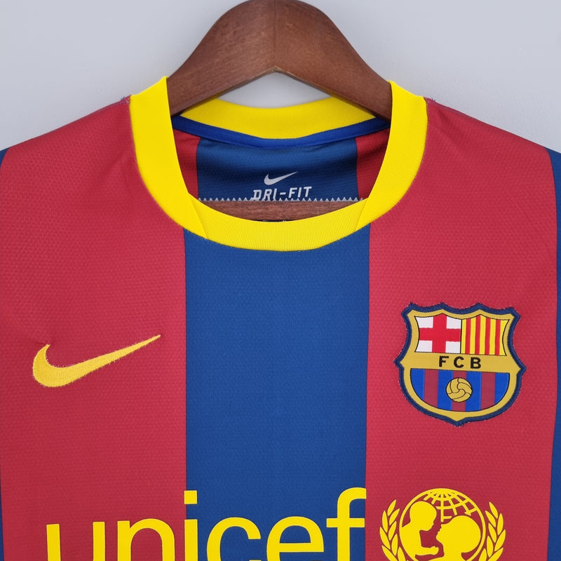 BARCELONA MEN'S JERSEY I 10/11 (RETRO) LONG SLEEVE