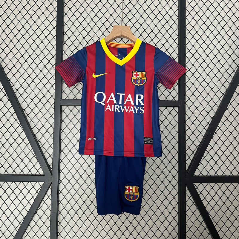 BARCELONA KIDS JERSEY SET I 13/14 (RETRO)