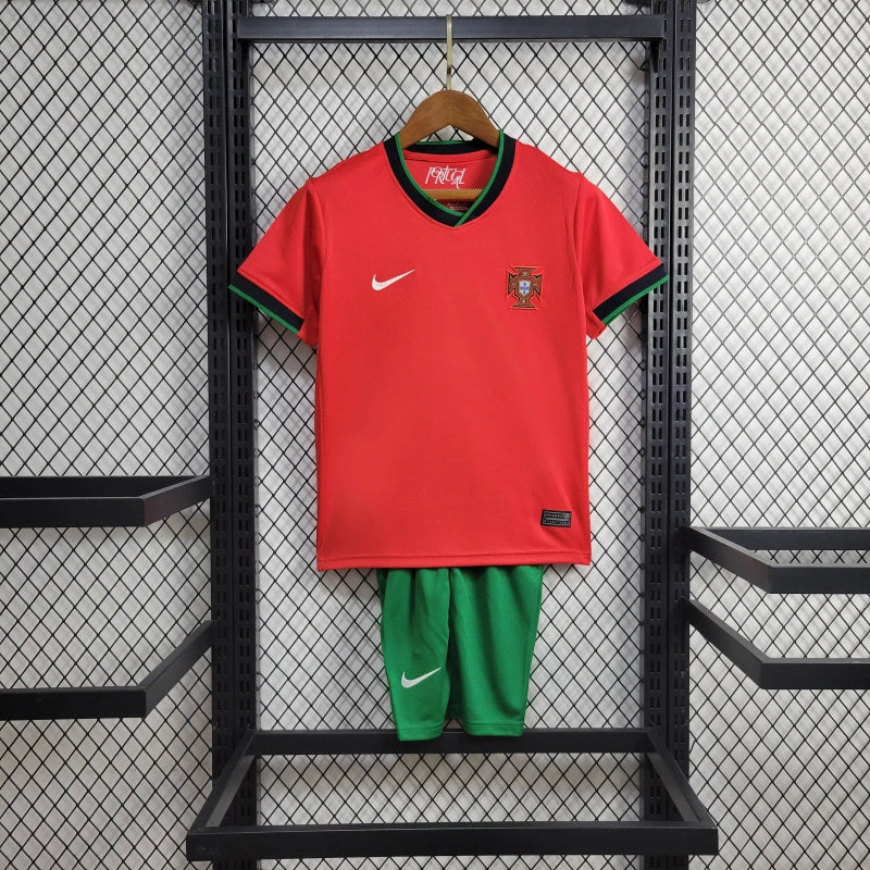 PORTUGAL KIDS JERSEY SET EURO I 2024