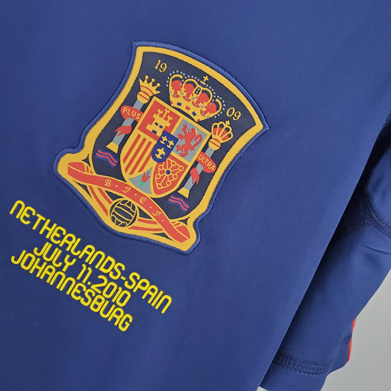 SPAIN MEN'S JERSEY MUNDIAL I 2010 (RETRO) LONG SLEEVE