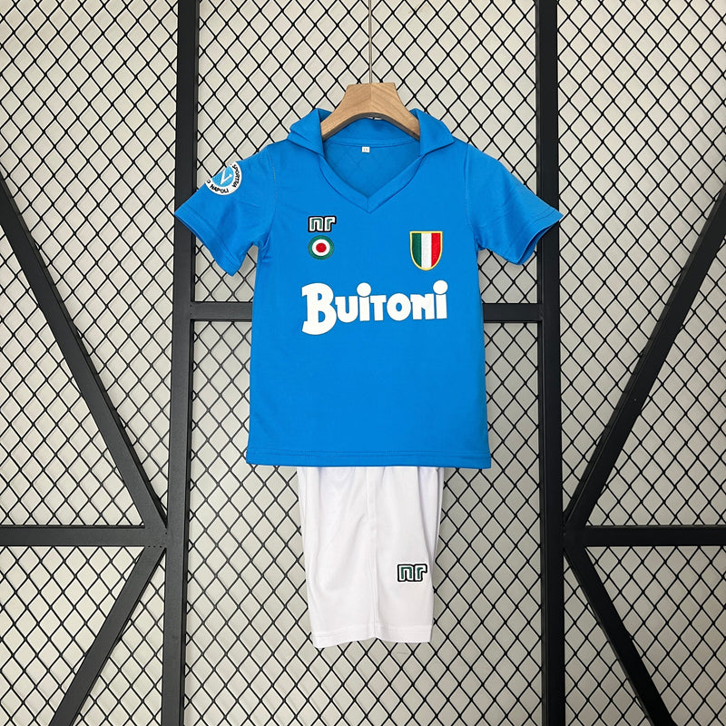 NAPOLI KIDS JERSEY SET I 87/88 (RETRO)