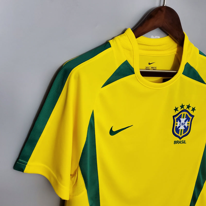 BRAZIL MEN'S JERSEY I 2002 (RETRO)