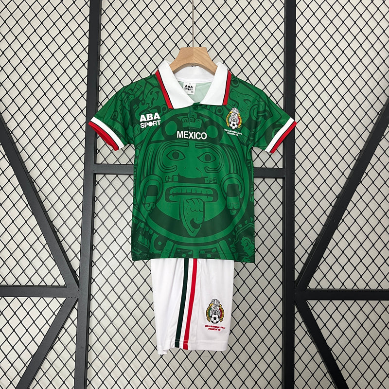 MEXICO KIDS JERSEY SET I 1998 (RETRO)