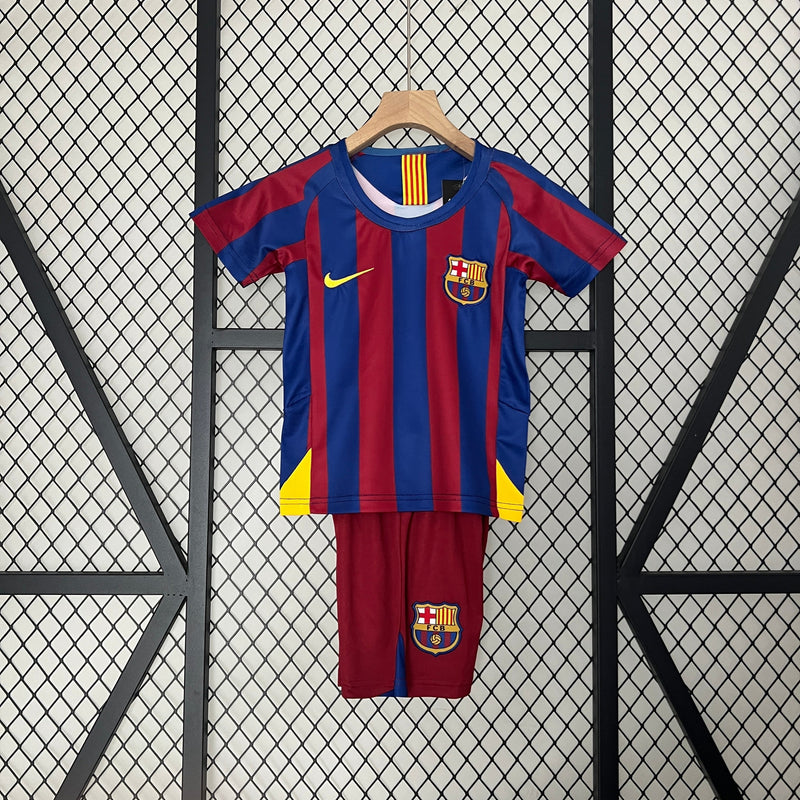 BARCELONA KIDS JERSEY SET I 05/06 (RETRO)